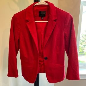 Limited Red polka dot blazer size XS